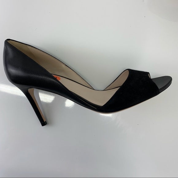 Cole Haan Black Antonia Open Toe Pumps  - Size10B - Picture 2 of 10